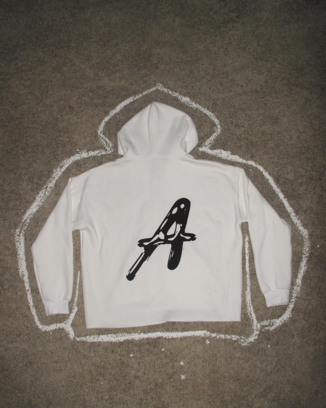 "THE ZIP UP" WHITE