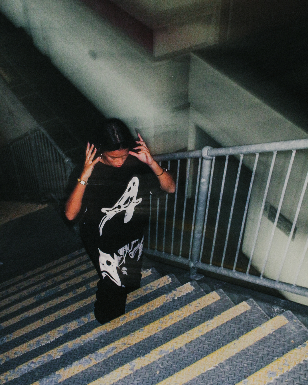 "THE TEE" BLACK
