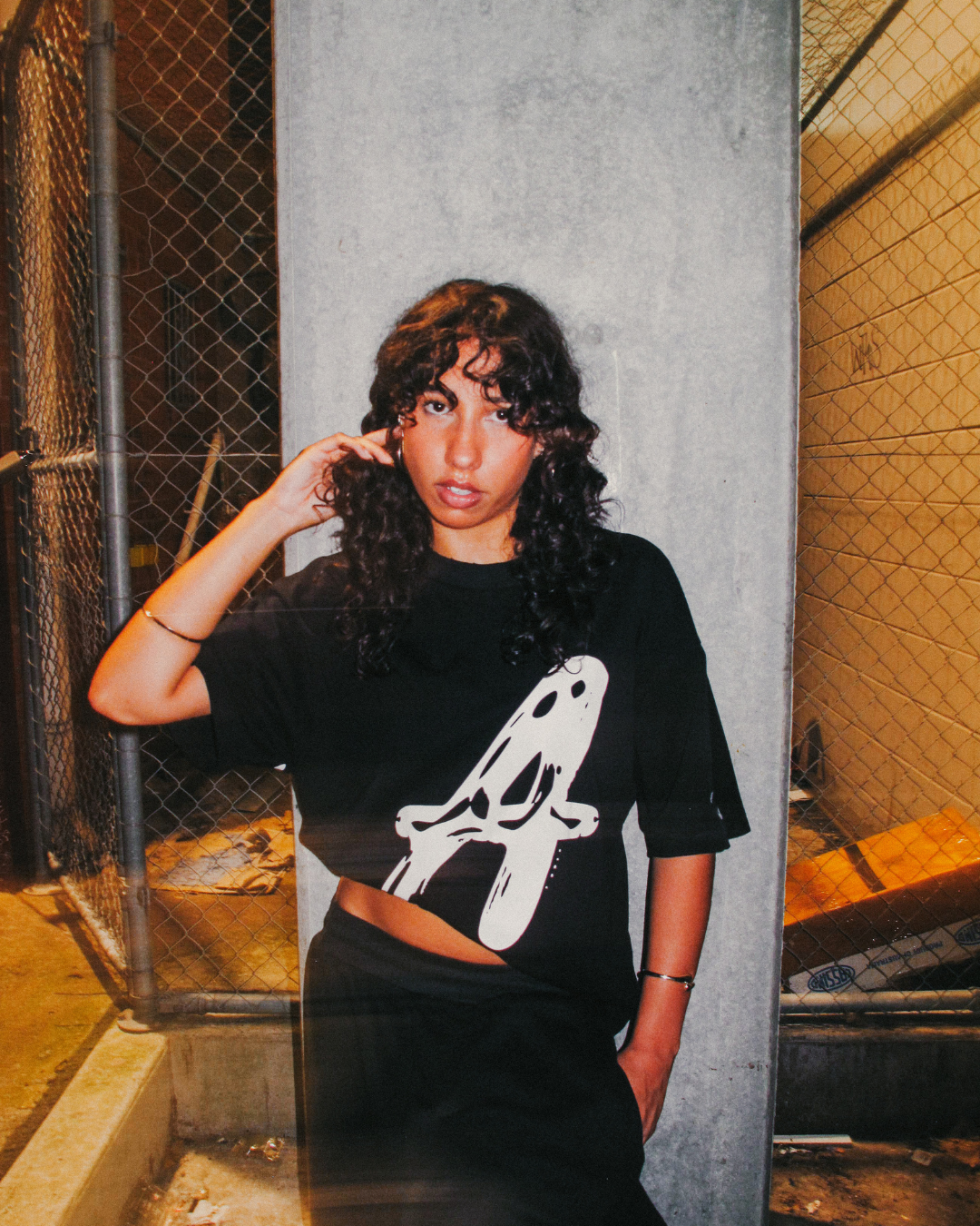 "THE TEE" BLACK